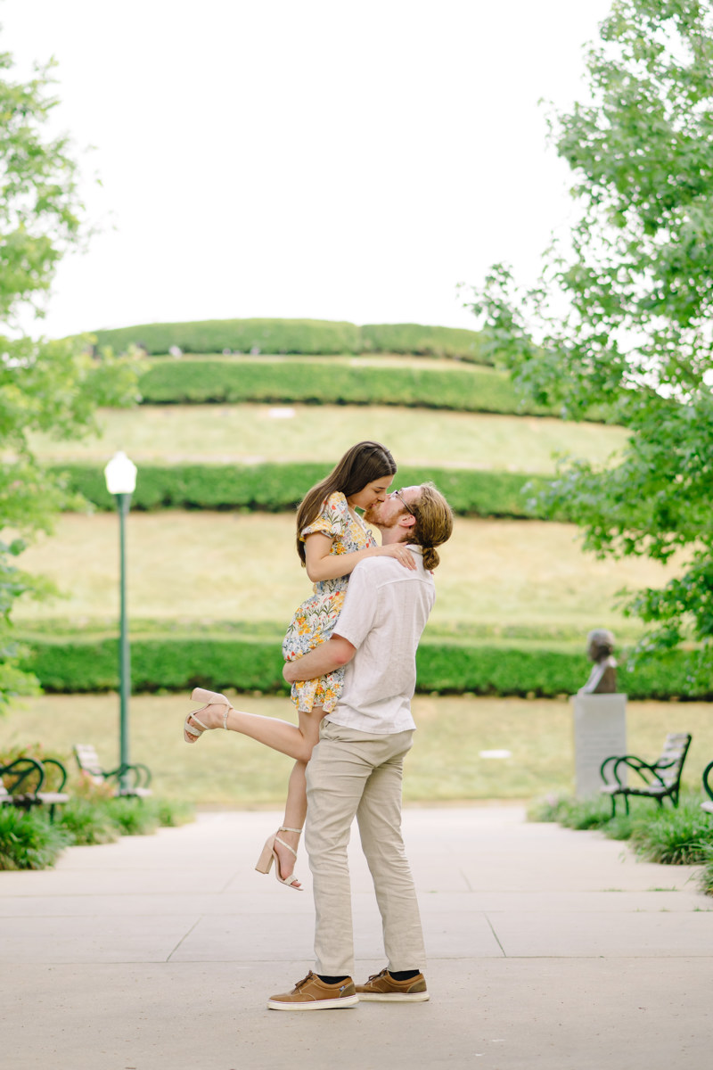 Engagement proposal at centennial gardens hermann park best houston proposal photographer