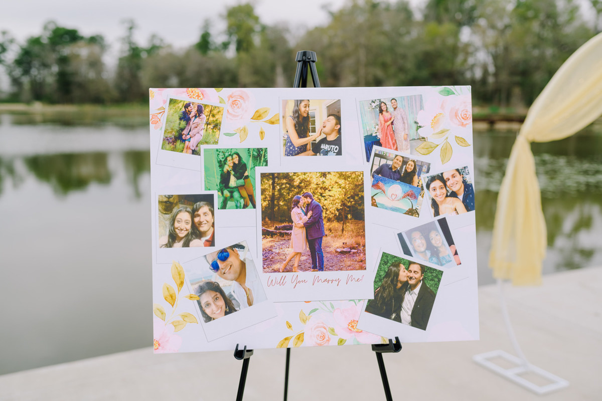 Engagement proposal at eastern glades memorial park best houston proposal photographer