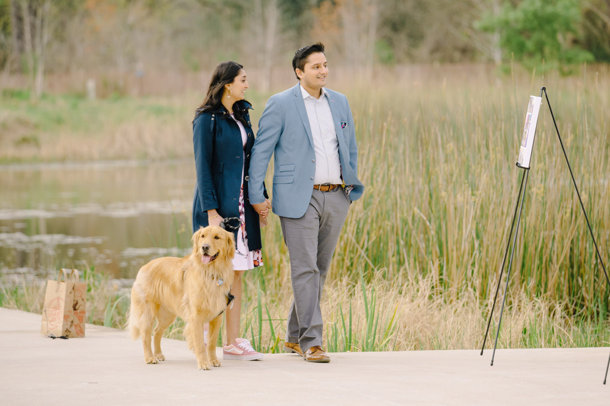 Engagement proposal at eastern glades memorial park best houston proposal photographer