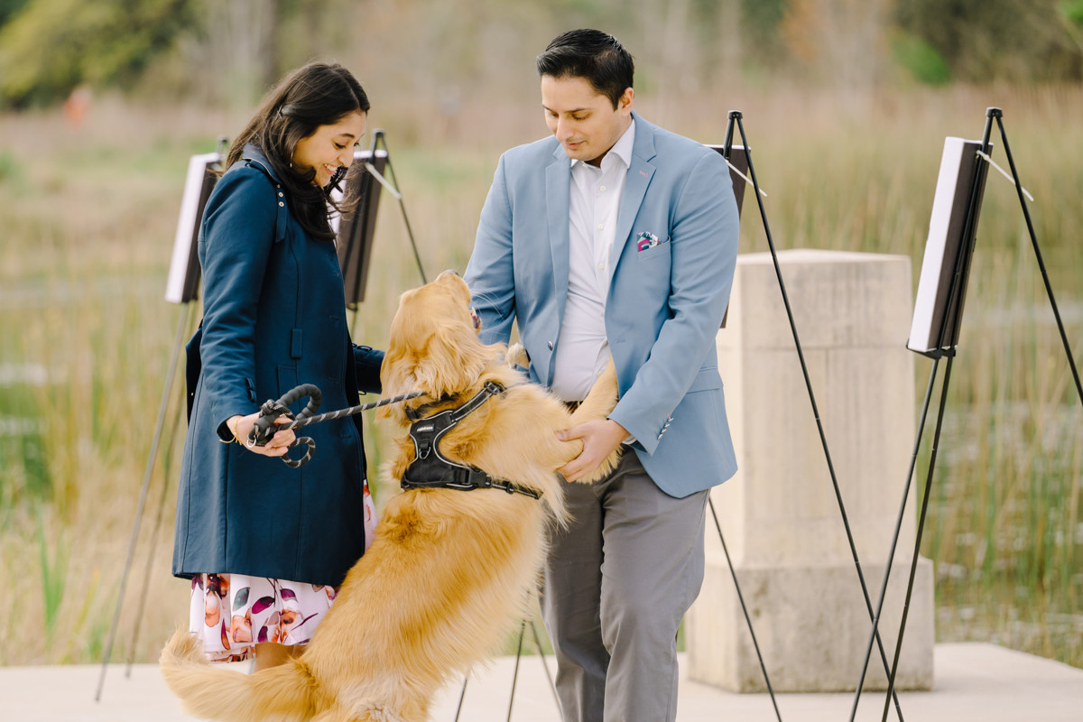 Engagement proposal at eastern glades memorial park best houston proposal photographer