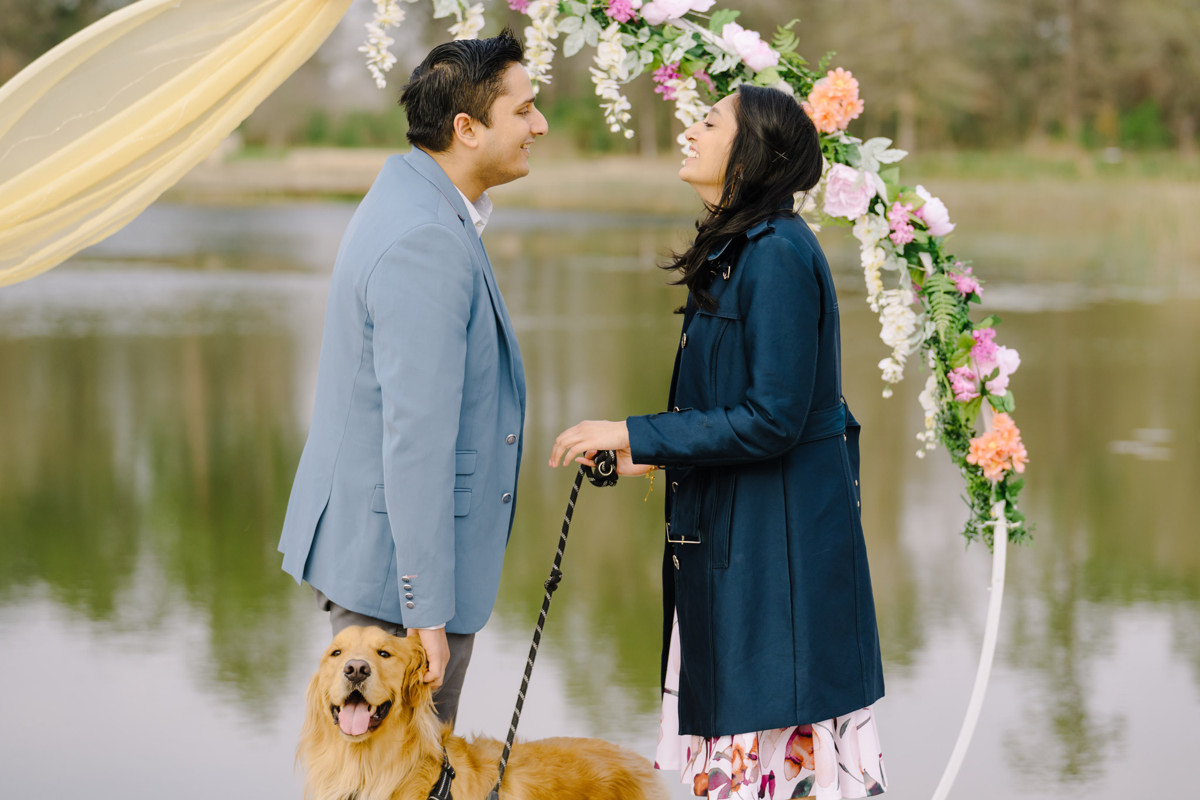 Engagement proposal at eastern glades memorial park best houston proposal photographer