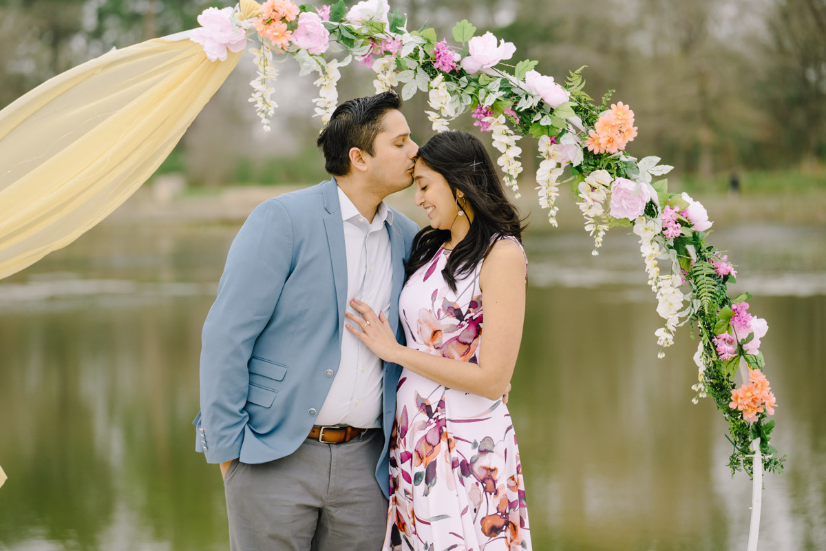Engagement proposal at eastern glades memorial park best houston proposal photographer