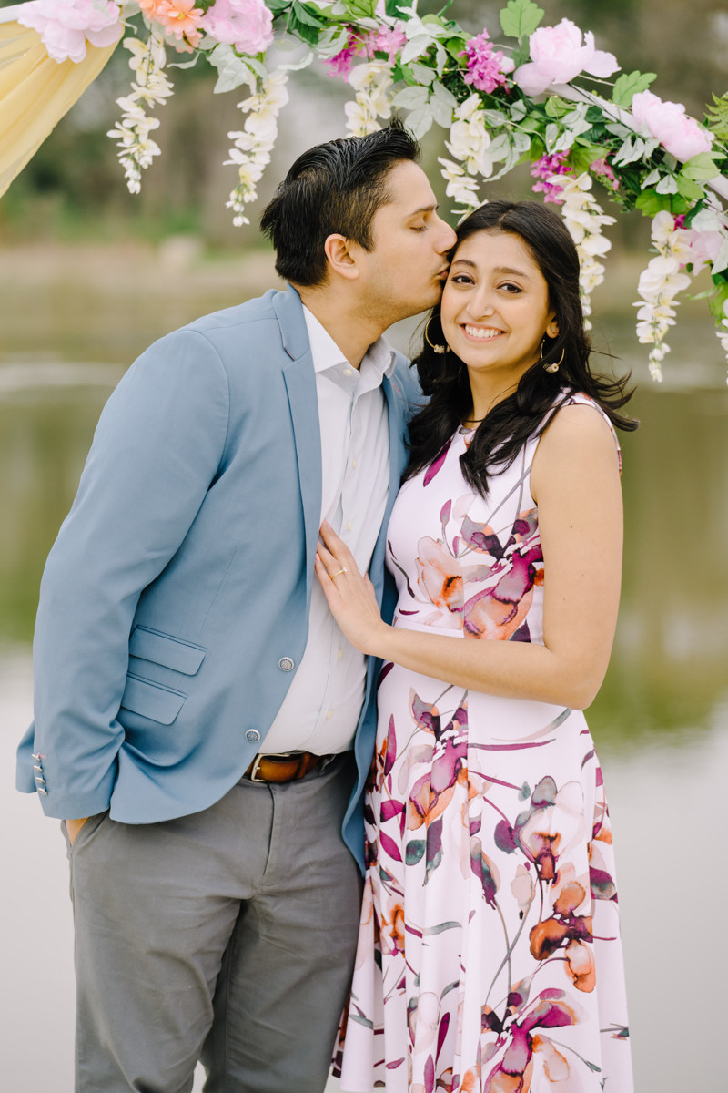 Engagement proposal at eastern glades memorial park best houston proposal photographer