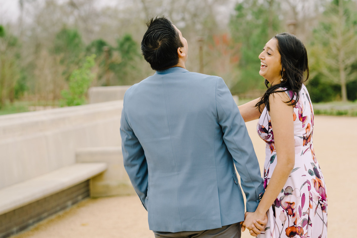Engagement proposal at eastern glades memorial park best houston proposal photographer