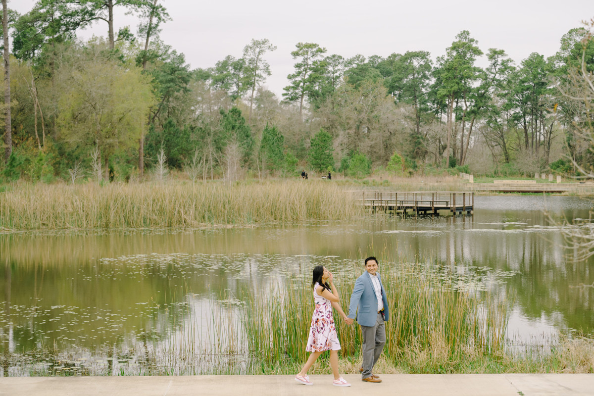 Engagement proposal at eastern glades memorial park best houston proposal photographer