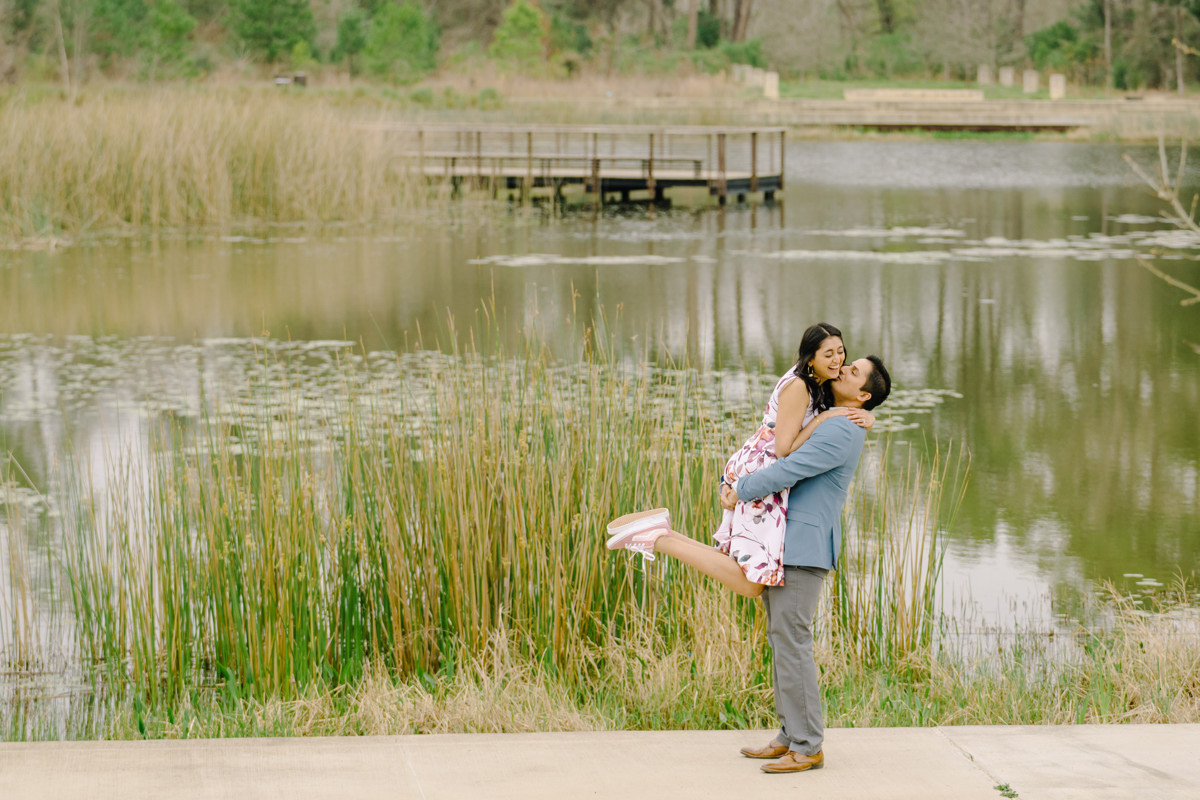 Engagement proposal at eastern glades memorial park best houston proposal photographer