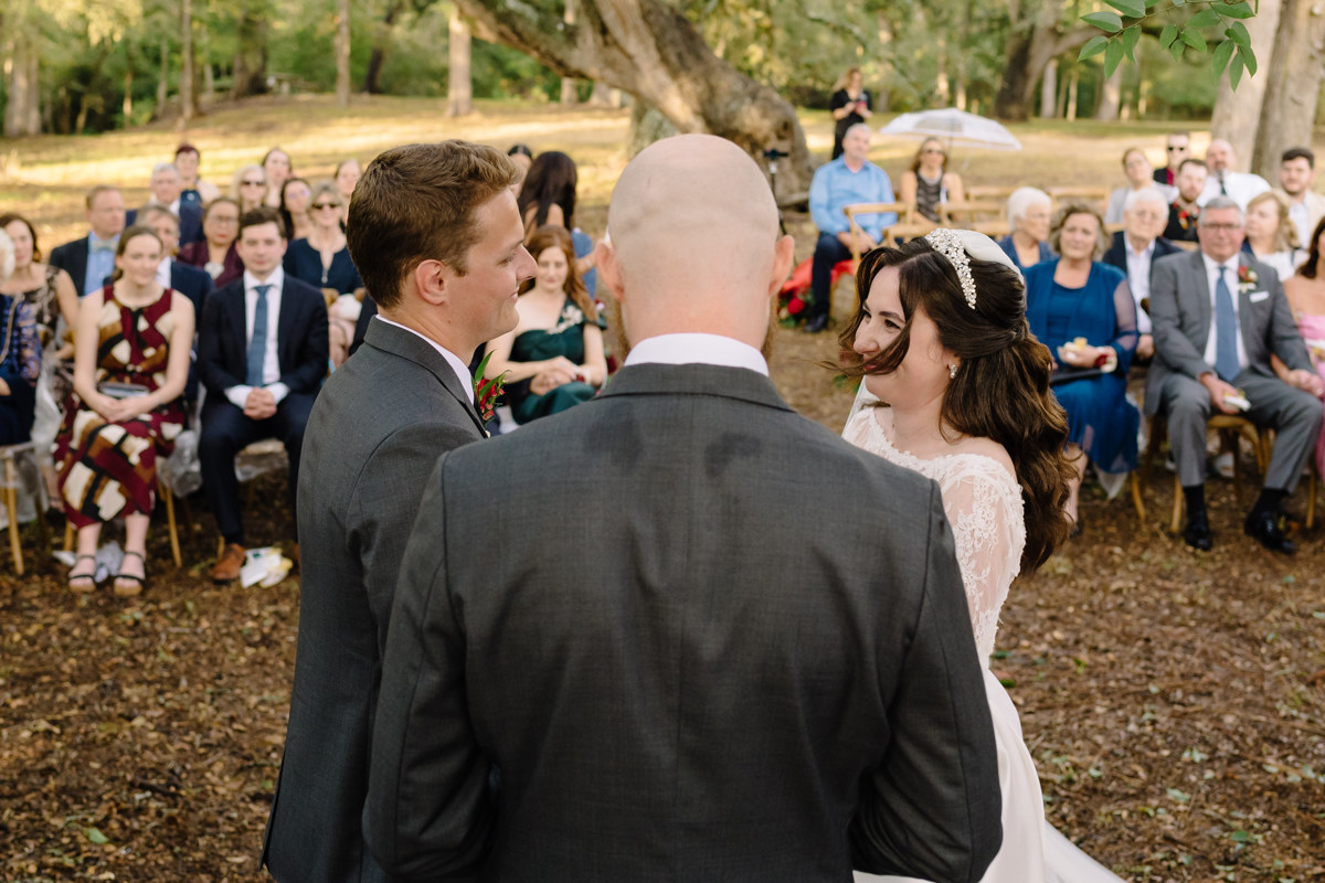 Micro wedding in Brenham texas true to color documentary houston wedding photographer