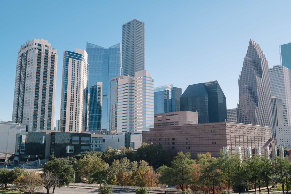Post Houston HTX building sky garden rooftop garden engagement proposal location best houston photographer