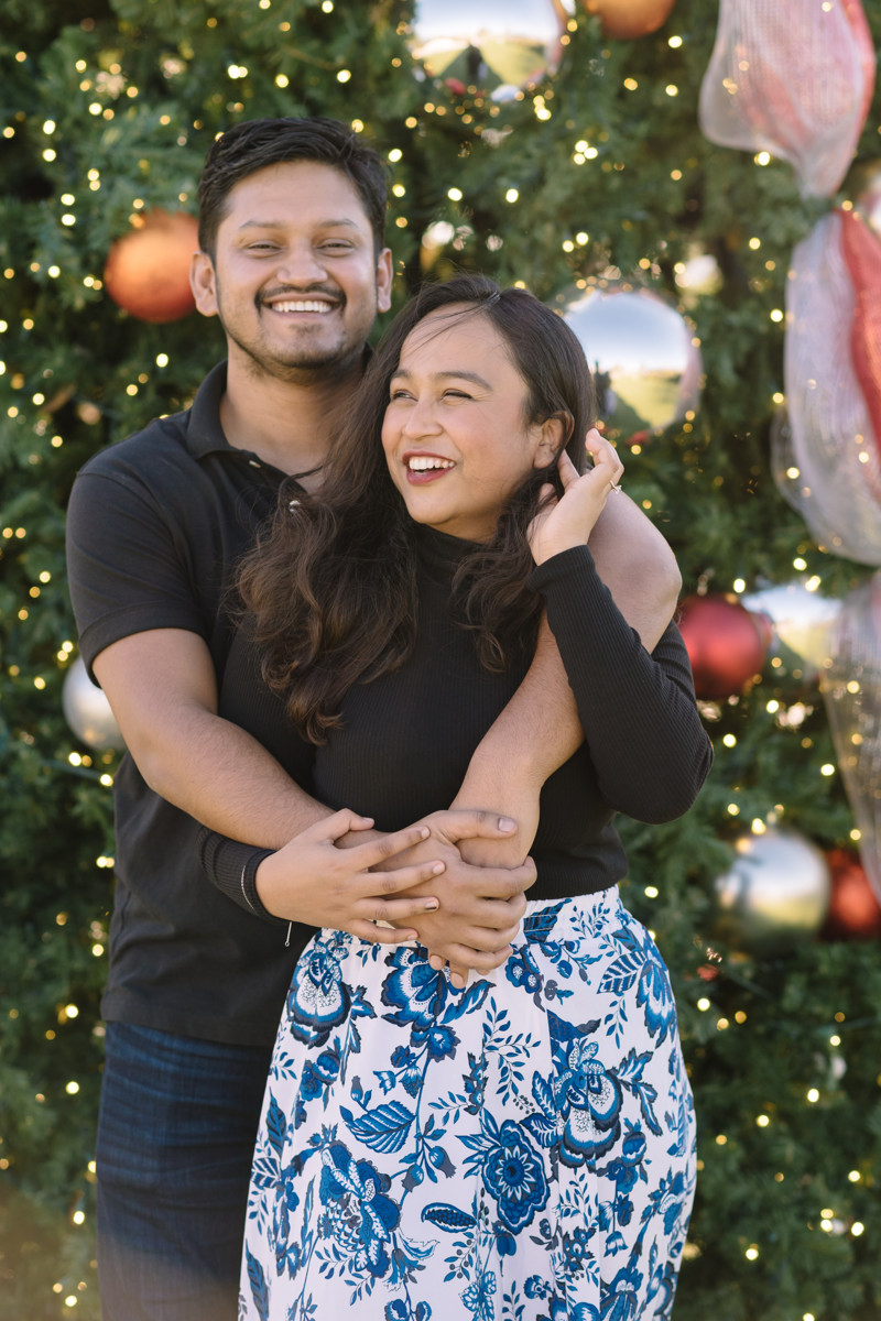 Post Houston HTX building sky garden rooftop garden engagement proposal location best houston photographer