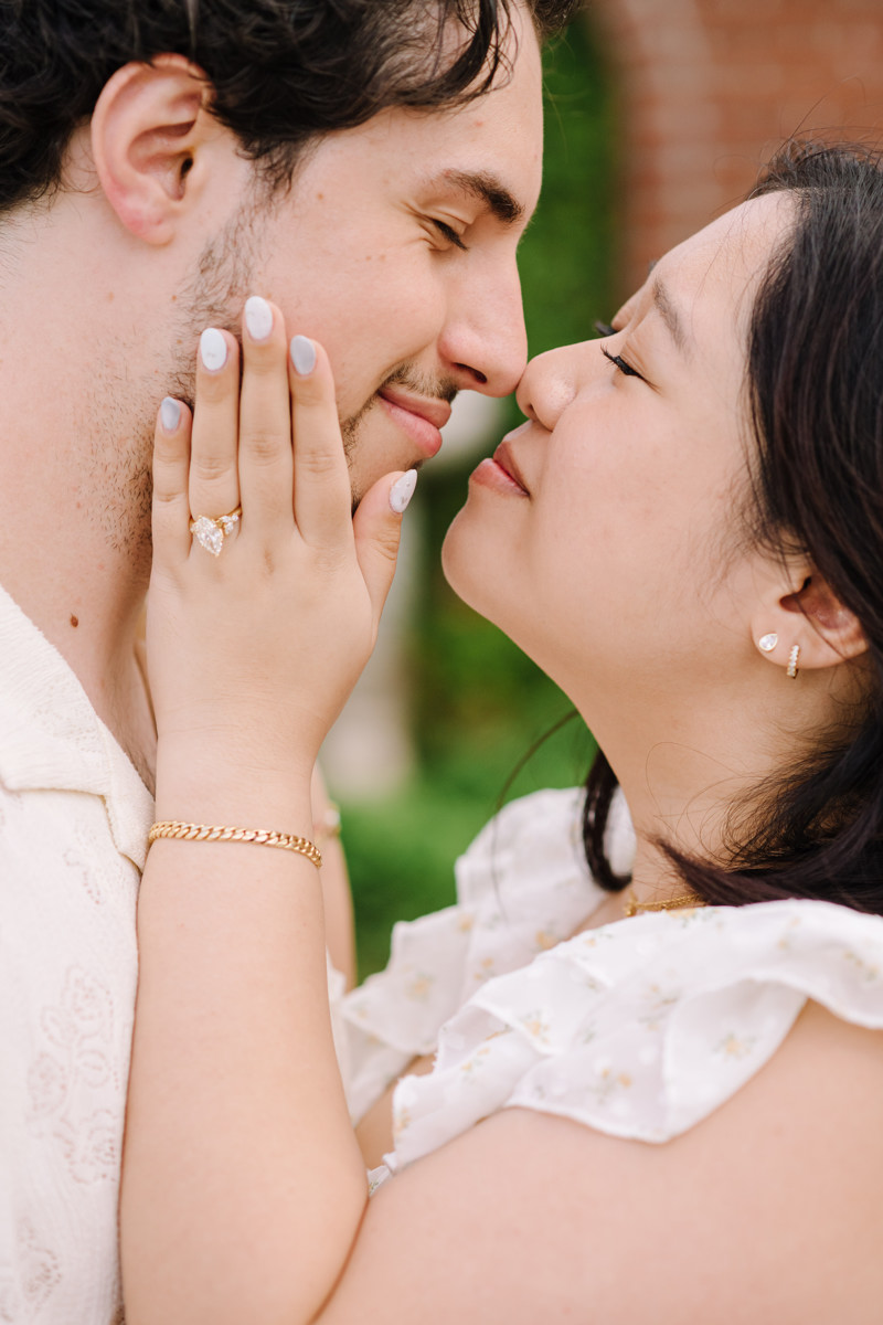 River oaks garden club engagement proposal location best houston photographer