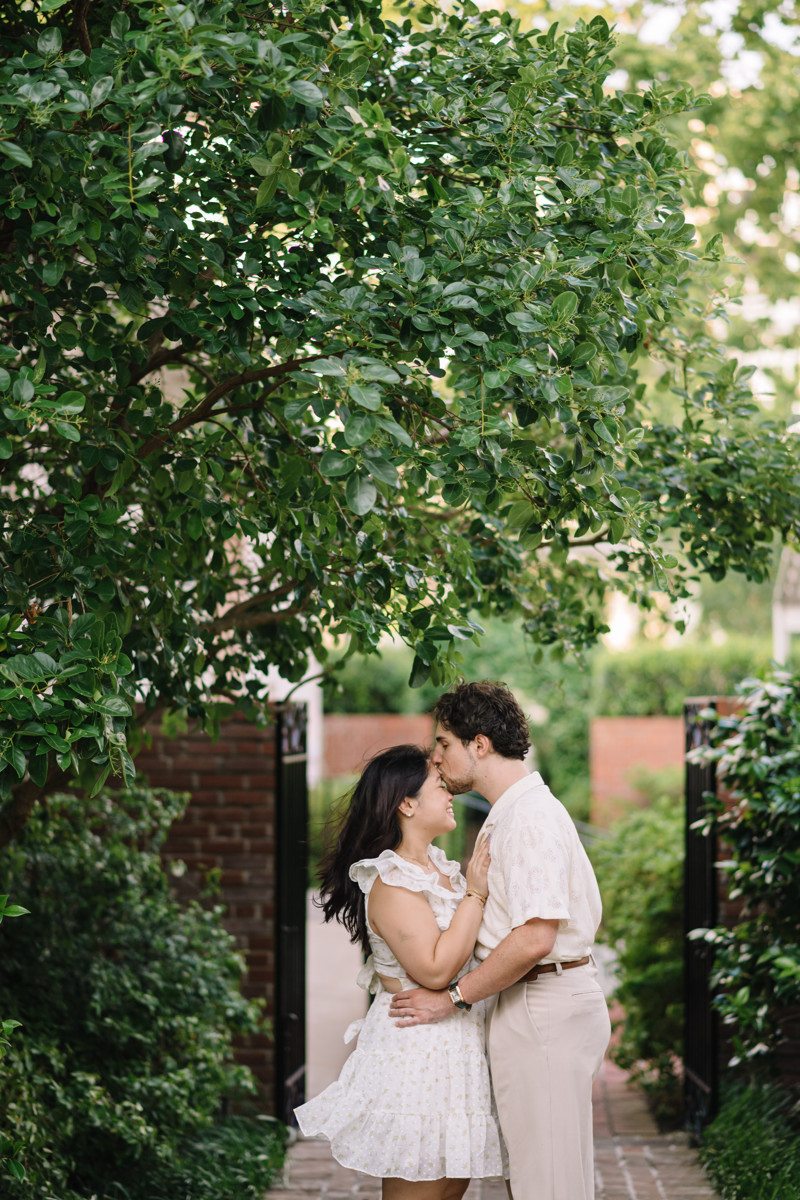 River oaks garden club engagement proposal location best houston photographer