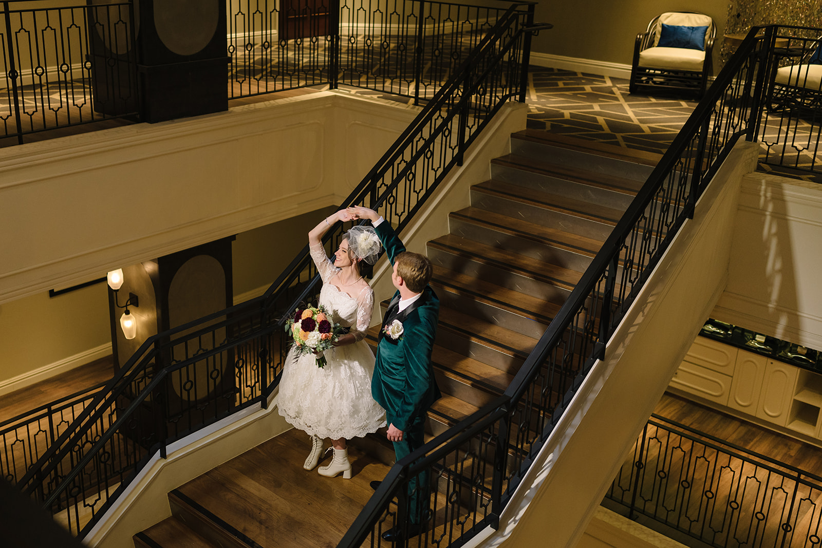 nouveau antique art venue micro wedding best houston wedding photographer