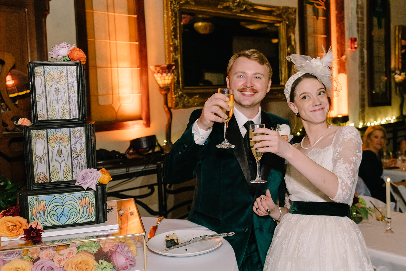 nouveau antique art venue micro wedding best houston wedding photographer